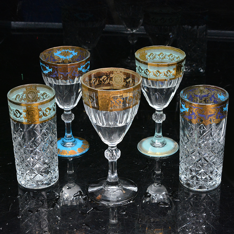 【她瓷】进口帕莎帕琦红酒杯高脚杯玻璃水晶杯