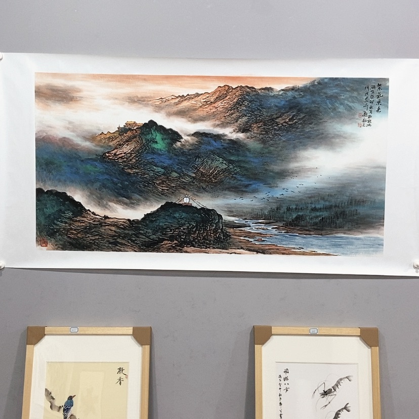 【闪购商品】绘画华***行张绪洪真迹
