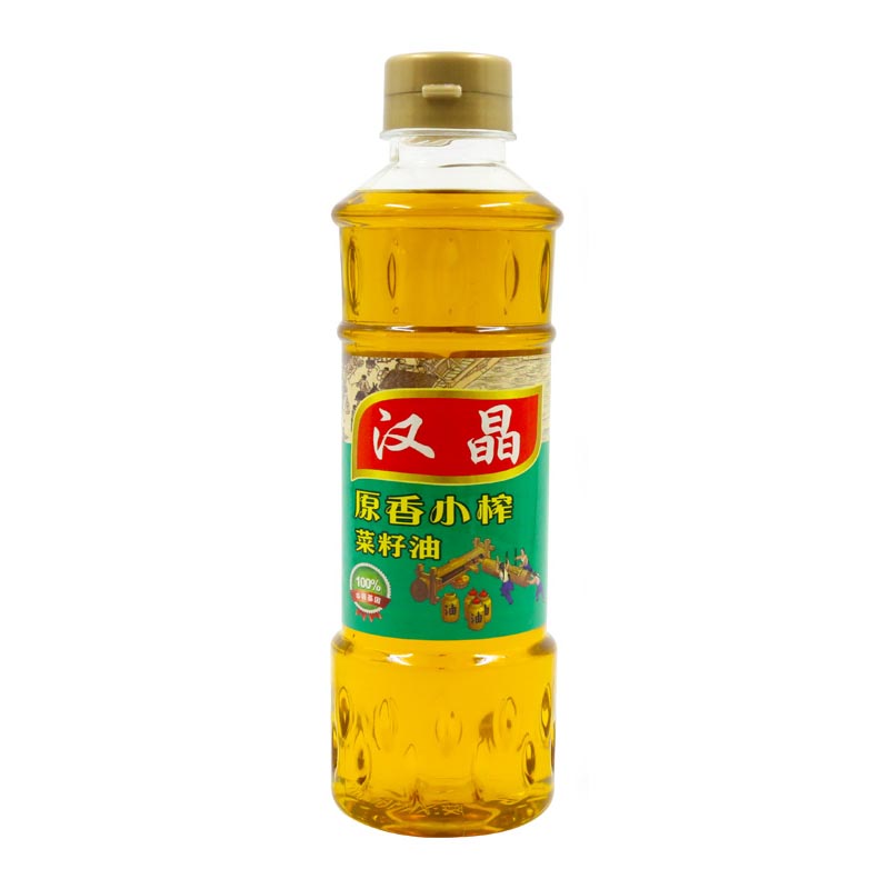 汉晶原香小榨菜籽油400ML