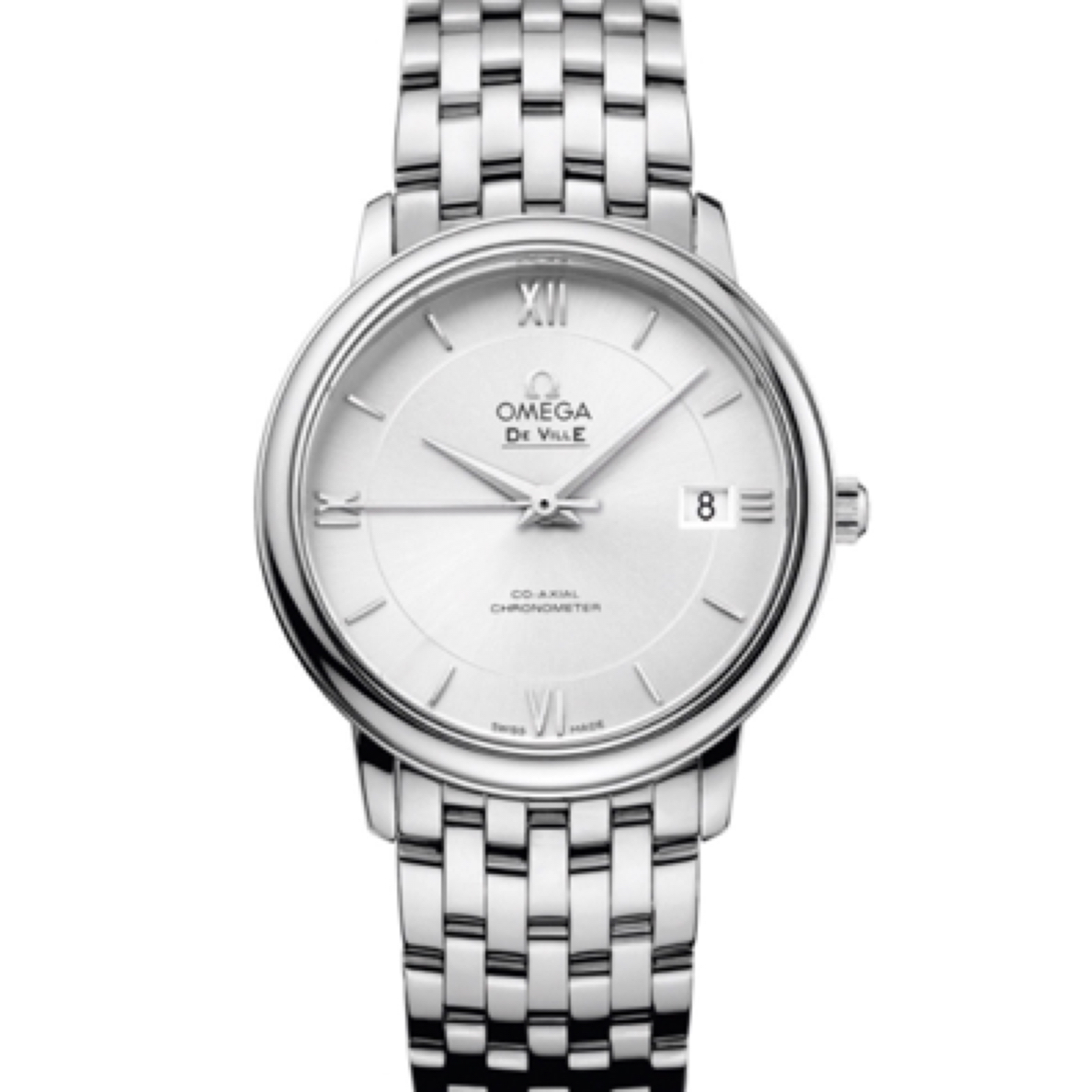 99新 Omega/欧米茄 蝶飞/男士机械腕表/37mm公价29500