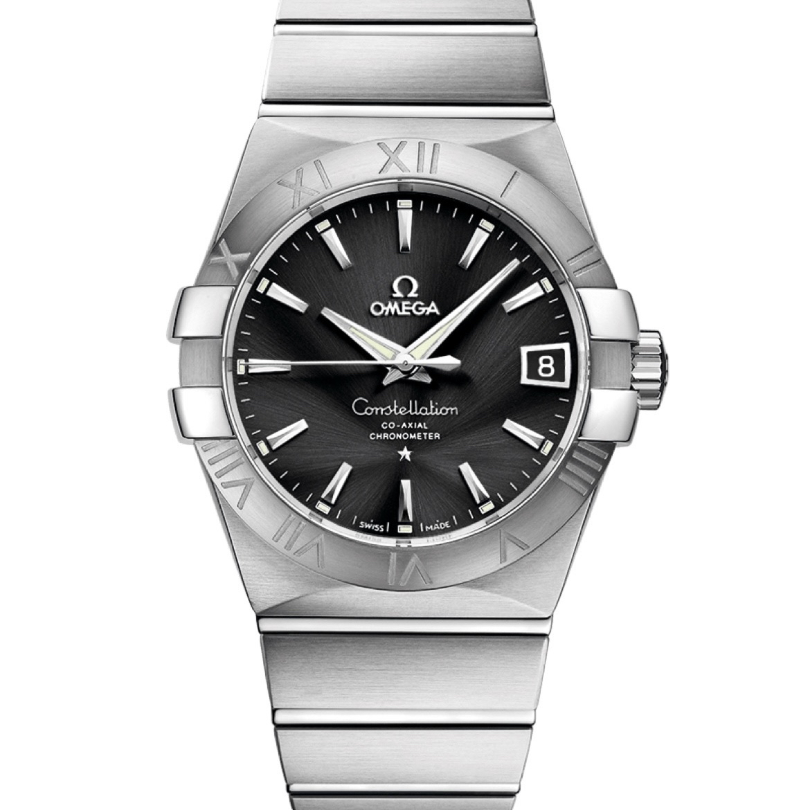 99新 Omega/欧米茄 星座单表/男士自动机械38mm/公价44400