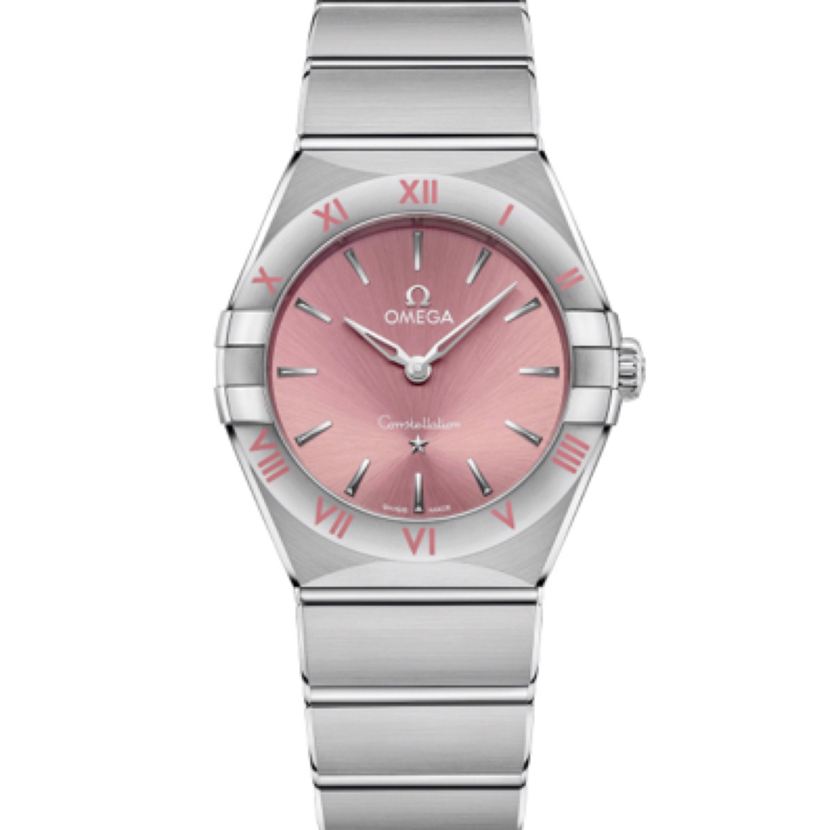 99新 Omega/欧米茄 星座全套/女士腕表/28mm公价25900