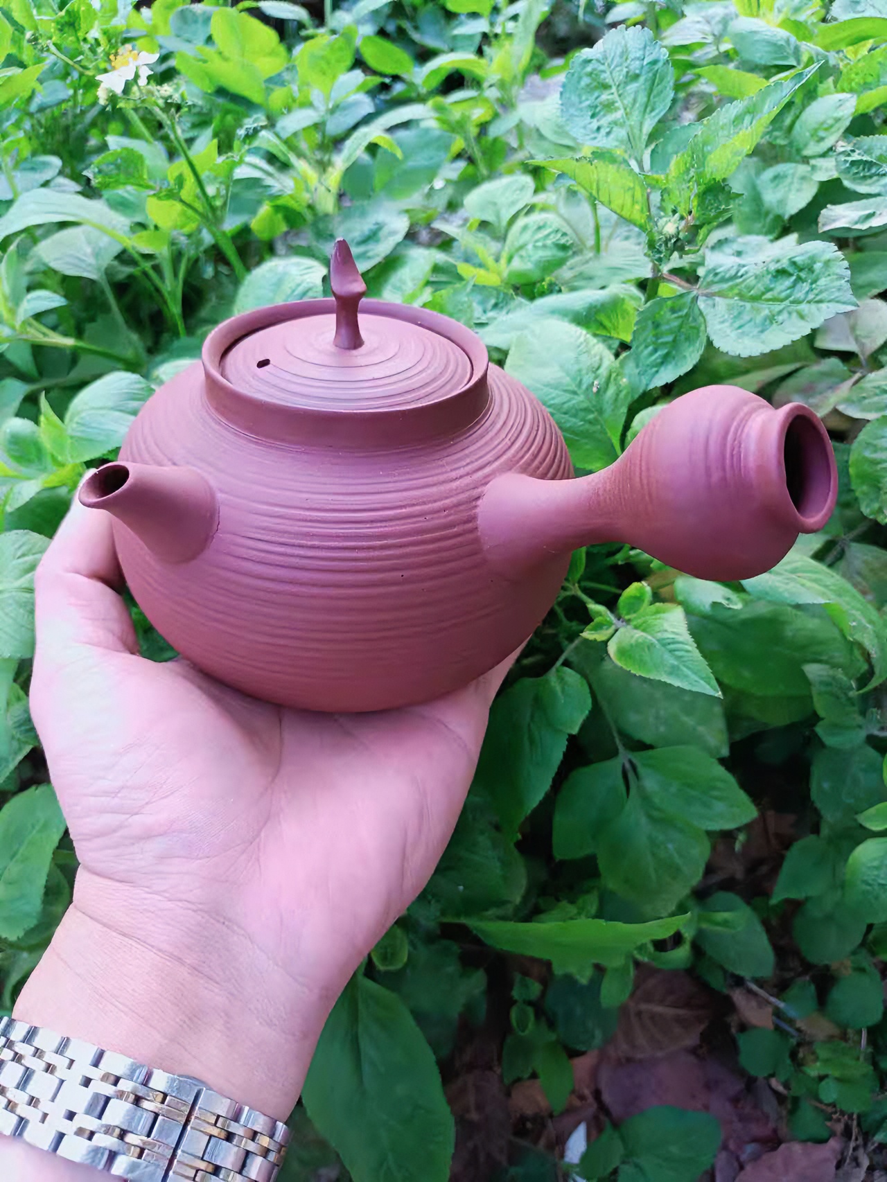 潮州特产陶瓷老岩泥砂铫壶手工户外家用创意大号煮水壶软化水质