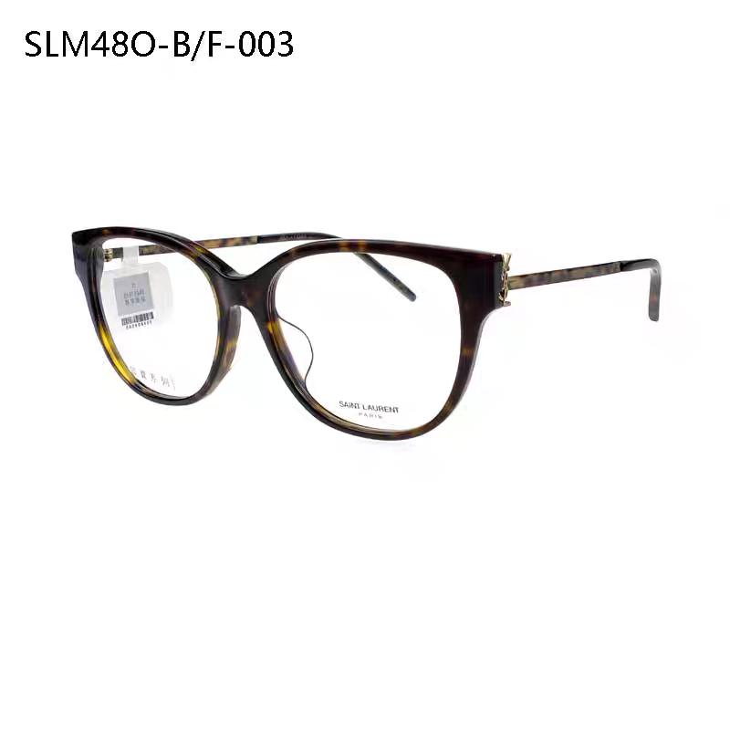 YSL圣罗兰眼镜框SLM48OB/F近视眼镜架光学眼镜大框女款胶囊素颜镜
