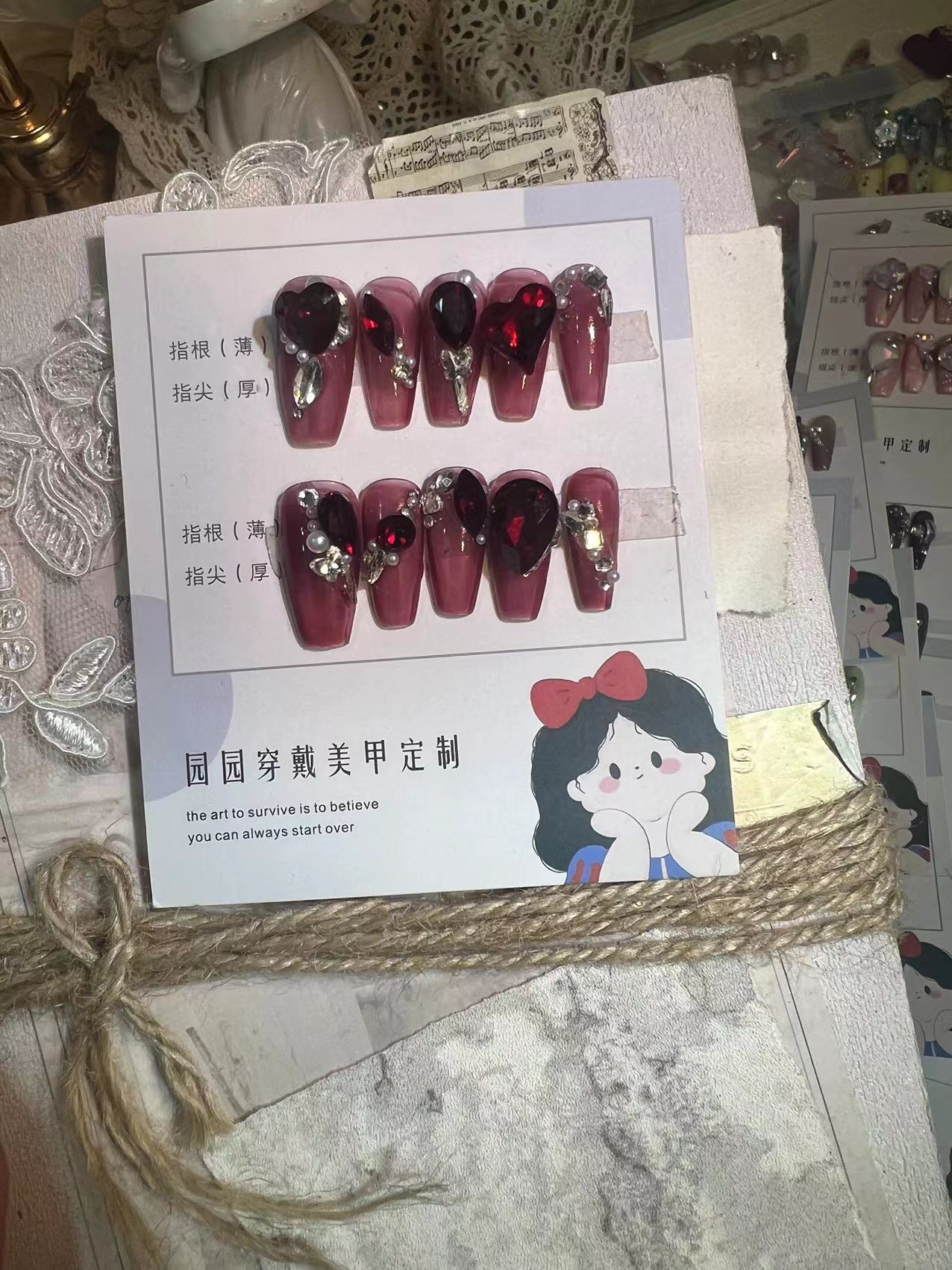 手工定制穿戴美甲