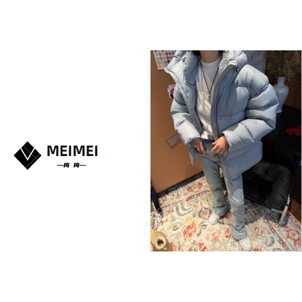 XMM.《零压感云朵95绒》秋冬新款时尚百搭洋气休闲小众羽绒服-9916