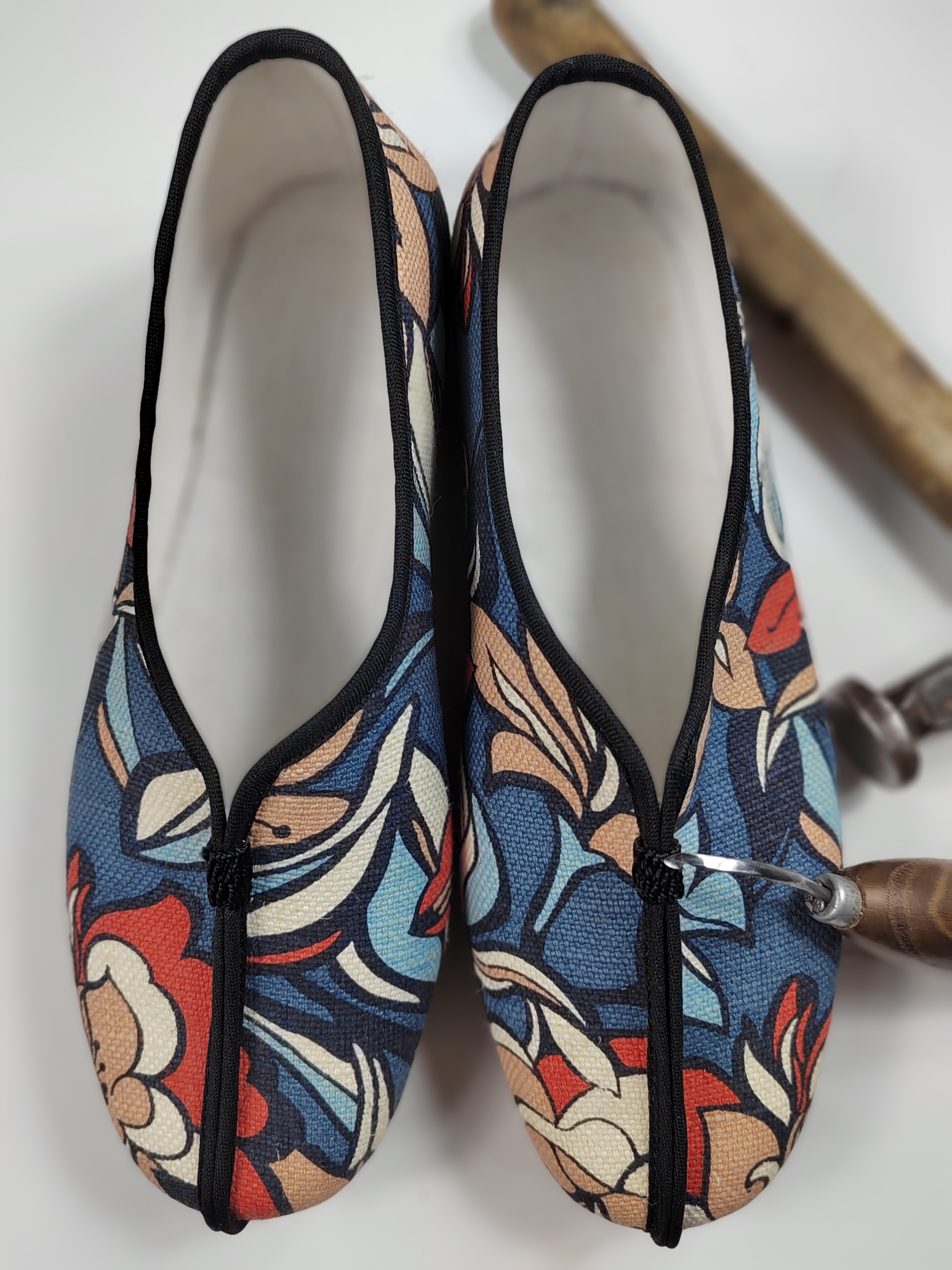 纯手工洒鞋时尚休闲软底民族风中国风千层底老北京布鞋平底夏季