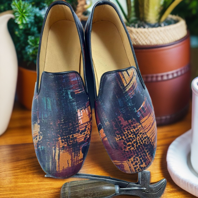 植鞣皮面牛皮大底黑色透气低帮男士单鞋皮鞋纯手工时尚鞋子休闲鞋