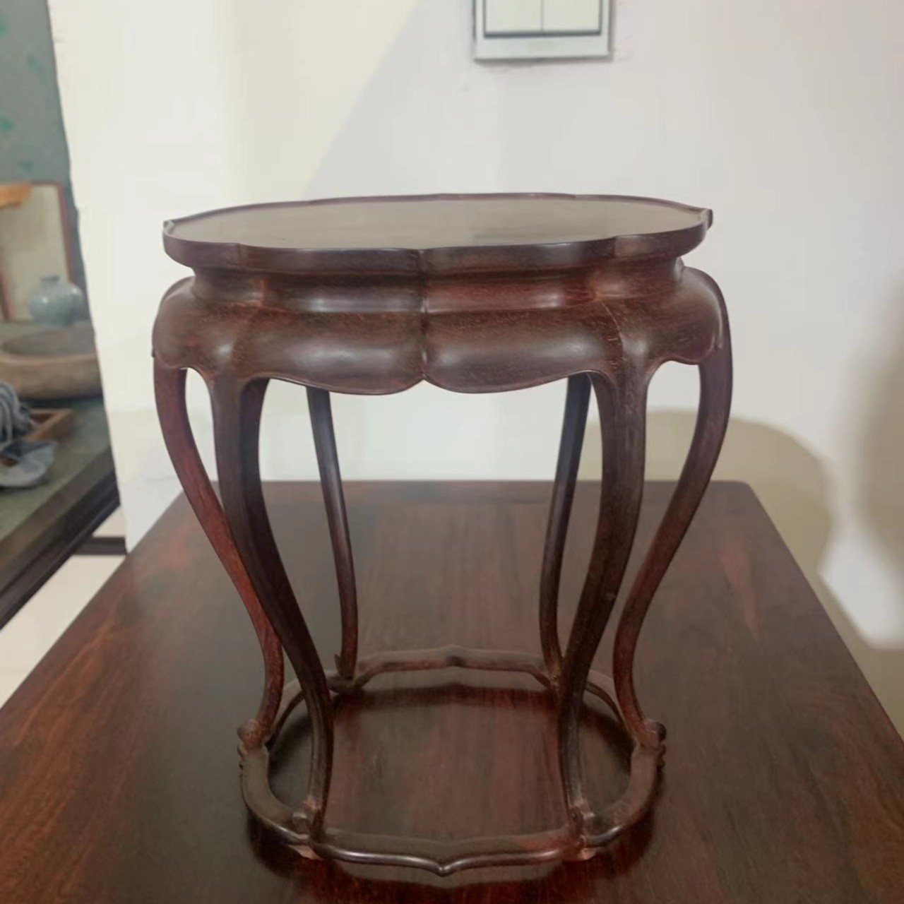 典琦海棠鼓式案上几