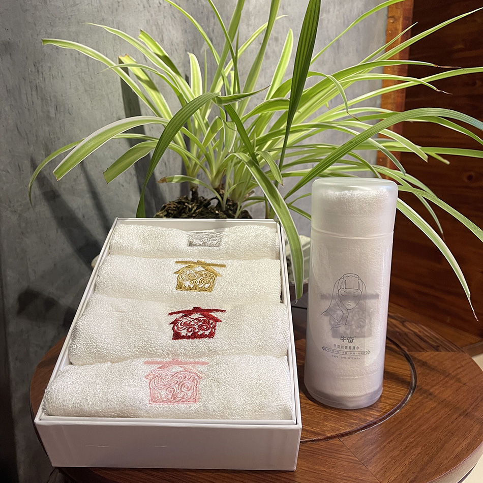 牛奋竹琨养颜巾竹纤维毛巾洗脸巾洗面巾家用成人吸水便携柔软洗澡