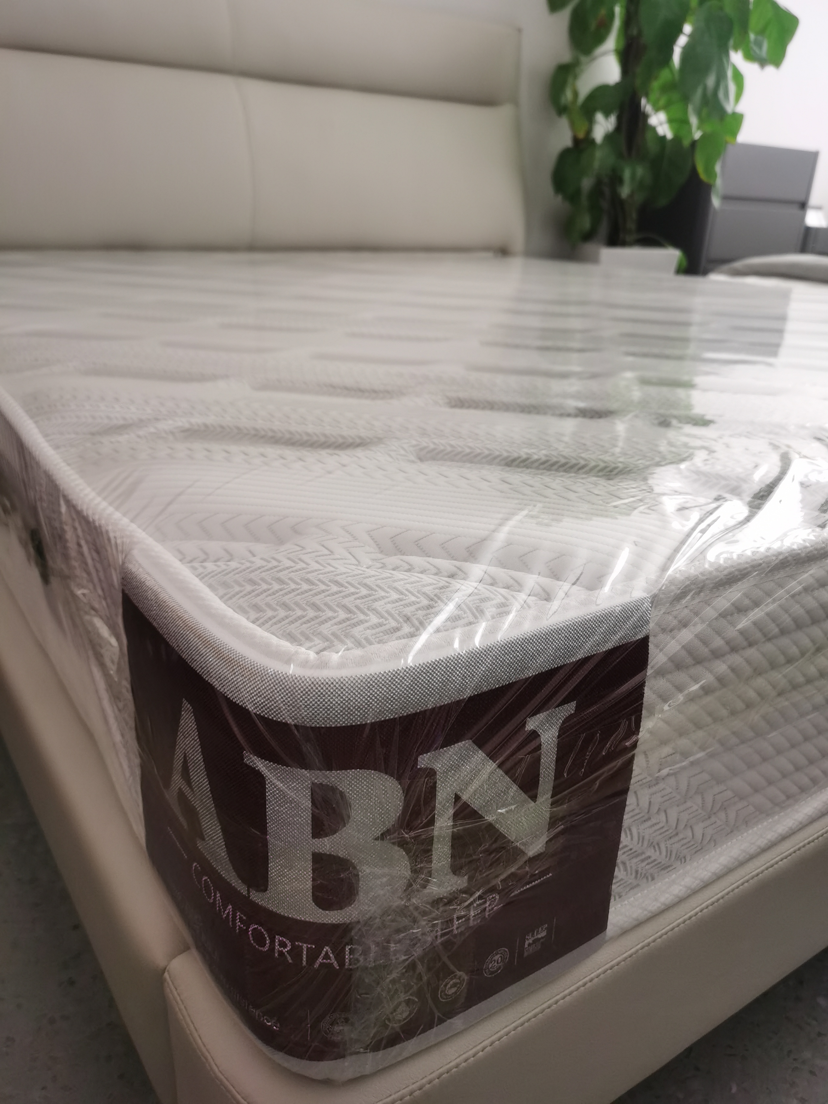 ABN2390爱情密码（床垫）进口比利时提花针织白色