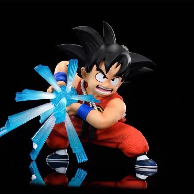 七龙珠系列龟派气功小悟空 炫酷帅气激光COS 祖国版手办 礼物摆件