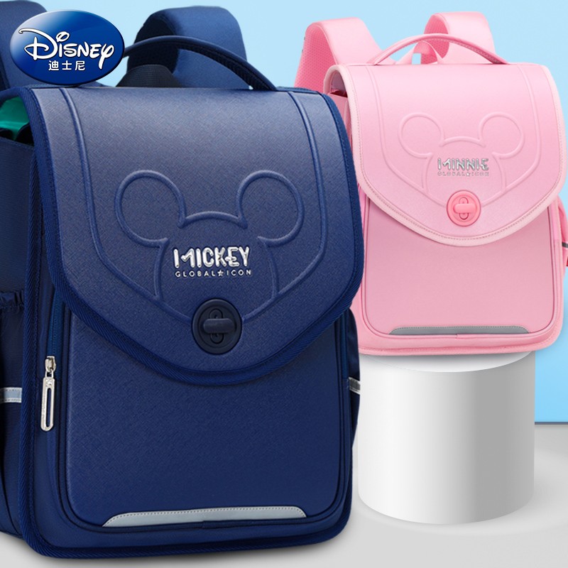 Disney/迪士尼学生一到六年级儿儿童书包减负护脊日本双肩背包