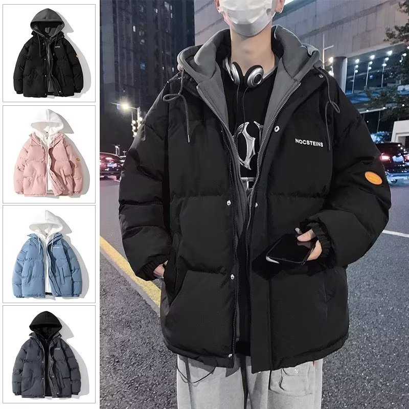 2023保暖港风棉服棉袄男秋冬季韩版加绒加厚男生面包冬天棉衣外套