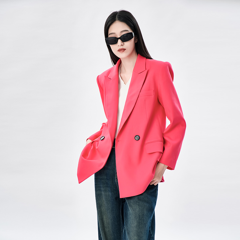 【黄蓉推荐】艾安琪AIANGEL时尚西装外套841302