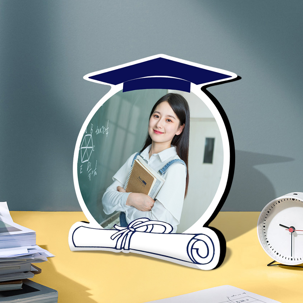 【博士帽相框】照片定制毕业相框照片摆台小学高中大学毕业照片礼物