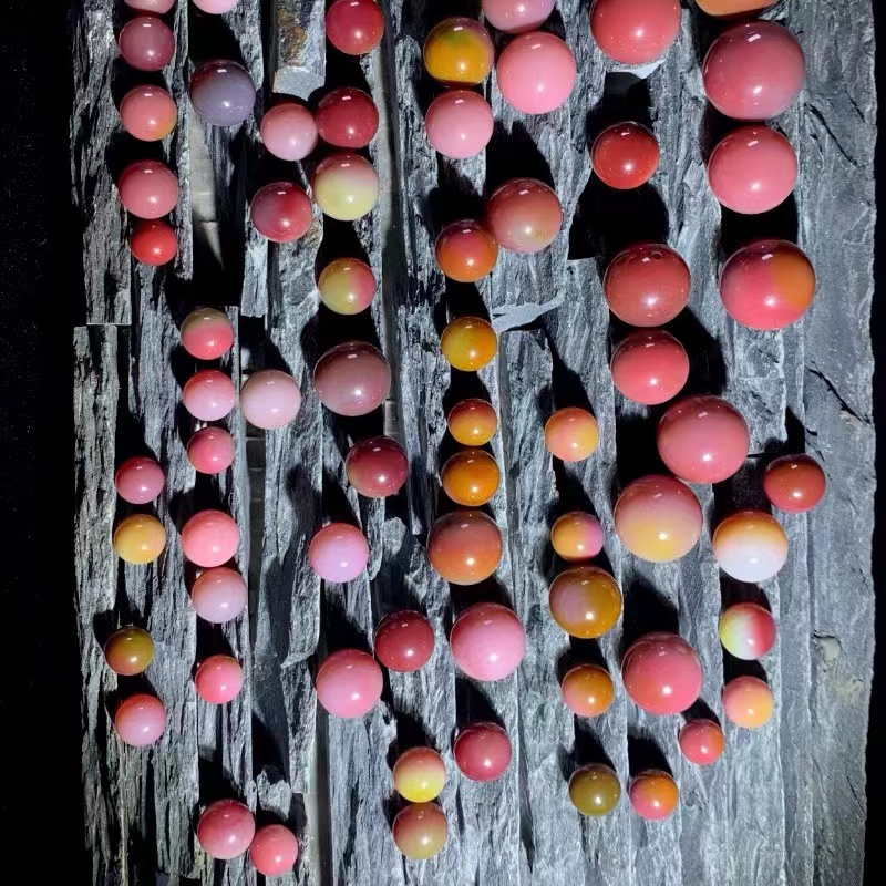 纯天然盐源玛瑙diy手工珠