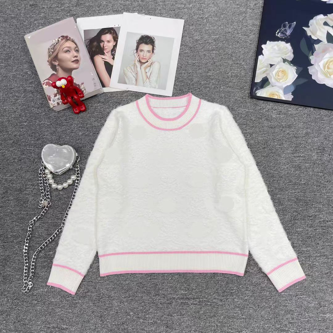 不褪色套头休闲毛衣上衣长袖秋冬百搭圆领常规女