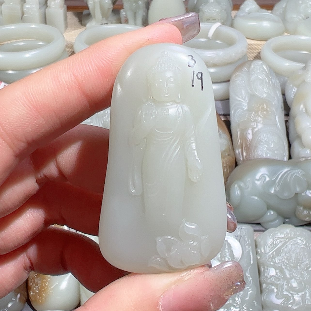 【闪购商品】和田玉颈饰未镶嵌幽****4