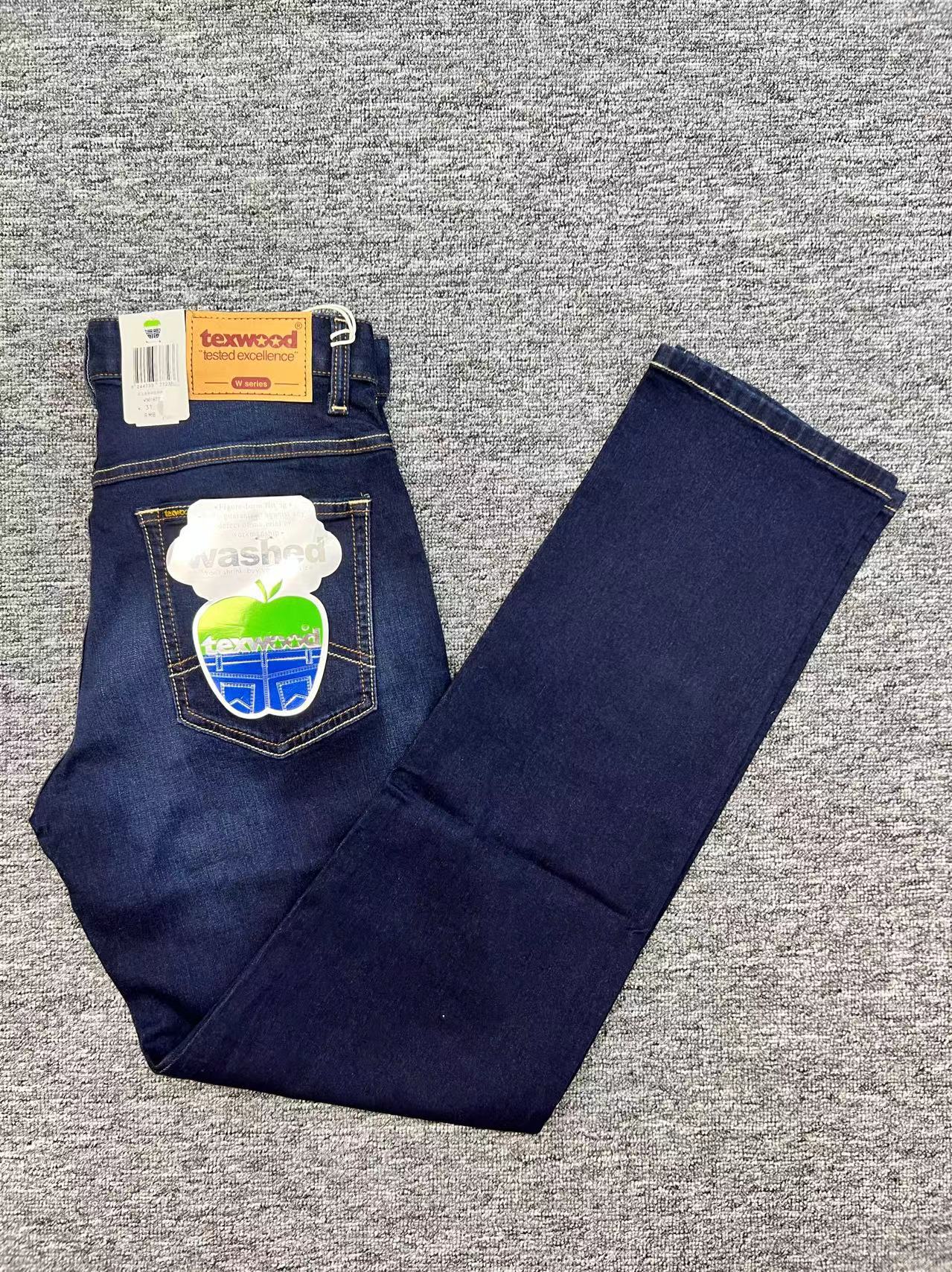 正宗苹果牛仔裤直筒3D微弹四季面料精细密度棉软舒适T字百搭8778