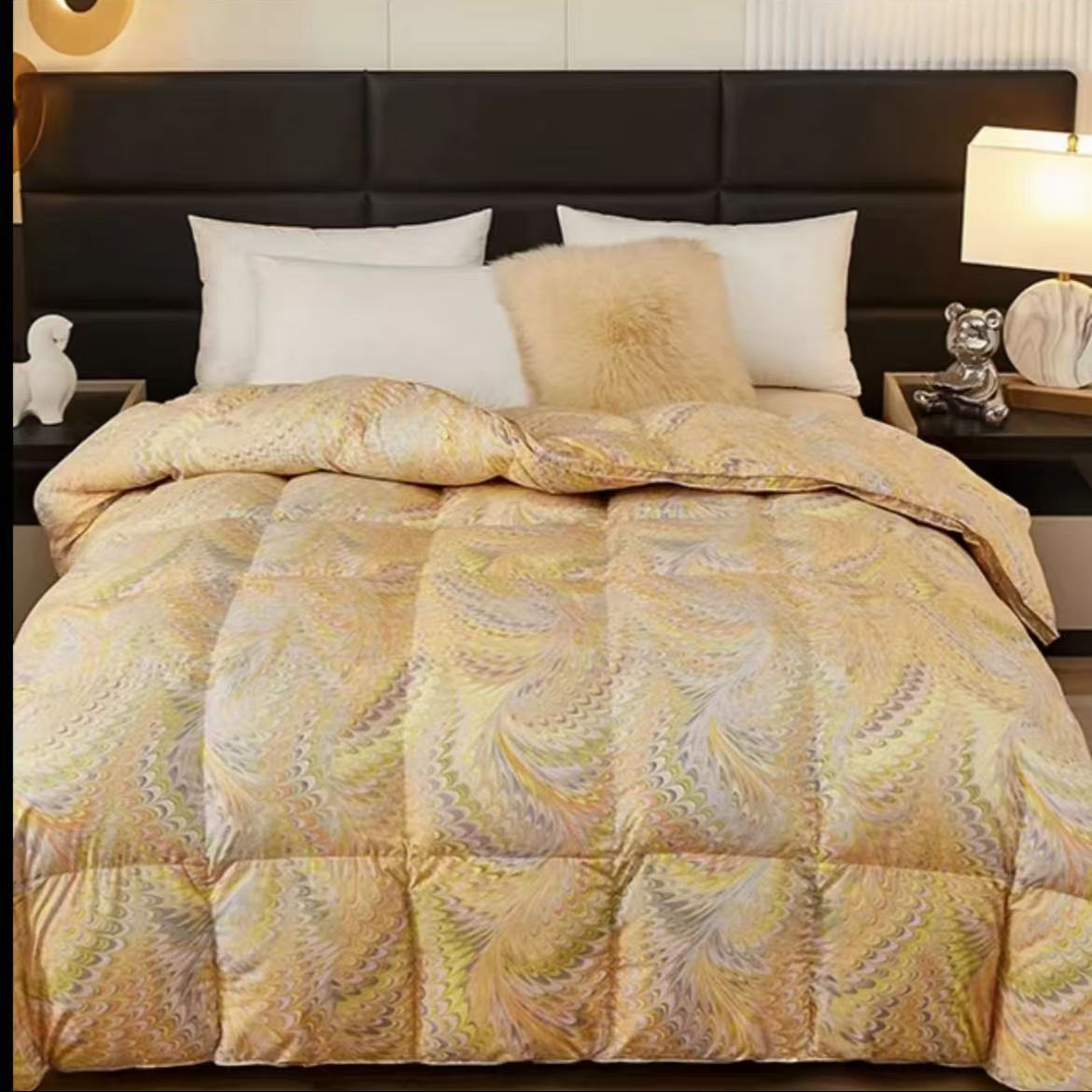 【凤尾花】高端定制设计师款加厚保暖冬季被芯