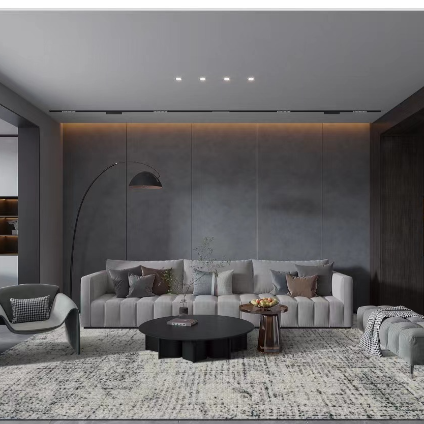 【新西兰进口羊毛】高羊毛含量大面积加厚家用床边客厅毯好地毯轻奢