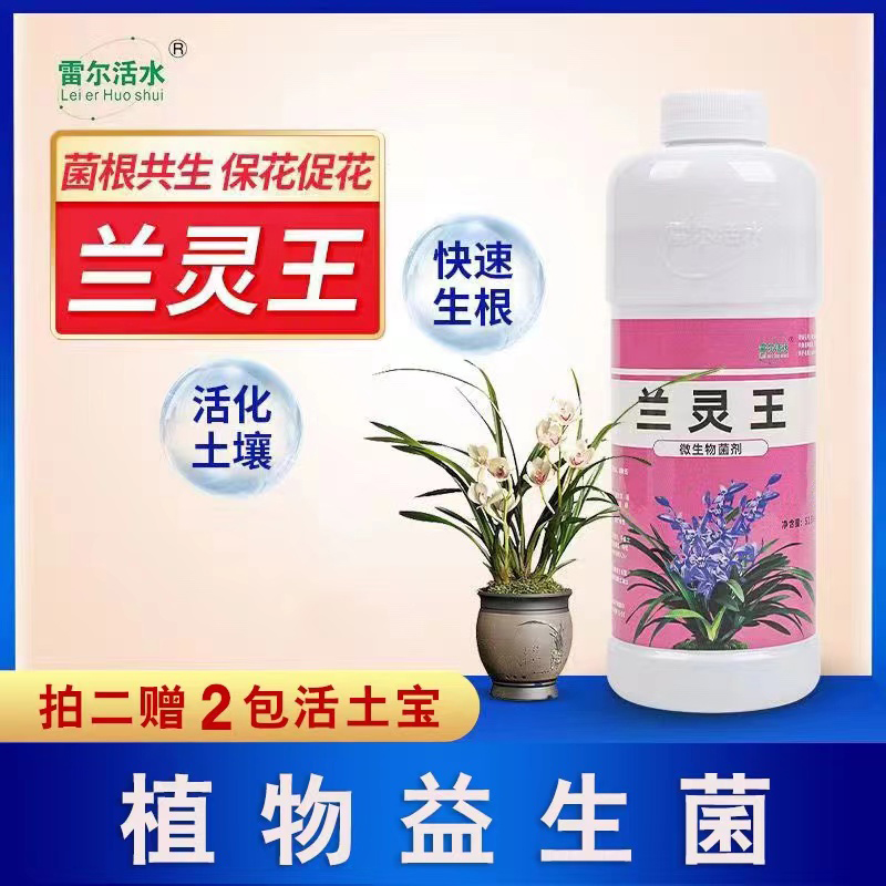 兰灵王花专用营养液植物花卉营养液园艺肥料生根催芽促花兰花液体