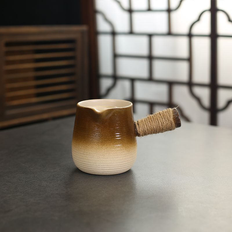 宏哲罐罐茶煮茶器陶壶围炉煮茶烤茶陶瓷罐烤奶罐侧把茶壶煮奶茶壶