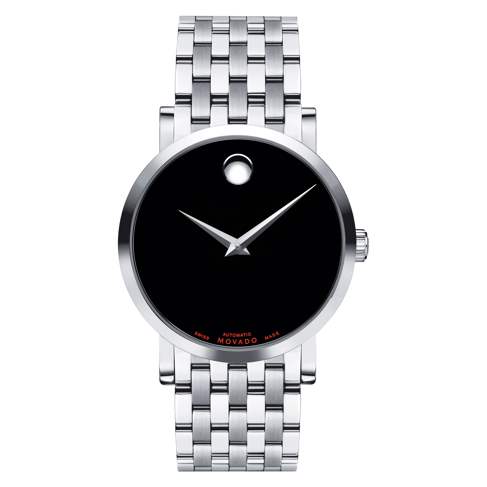 MOVADO/摩凡陀26mm女款 40mm 男款机械腕表 瑞红系列 钢带
