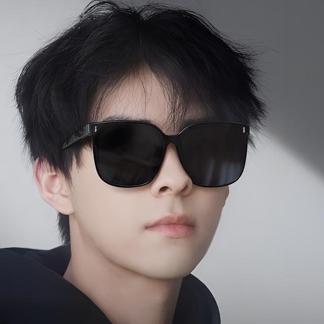 高级感痞帅开车专用大脸GM墨镜男款防紫外线偏光太阳眼镜百搭街拍