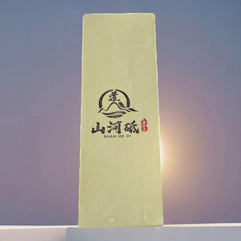 山河砥微瑕6000目浇筑工艺磨刀石，高镜面效果，抛光镜面提升锋利度
