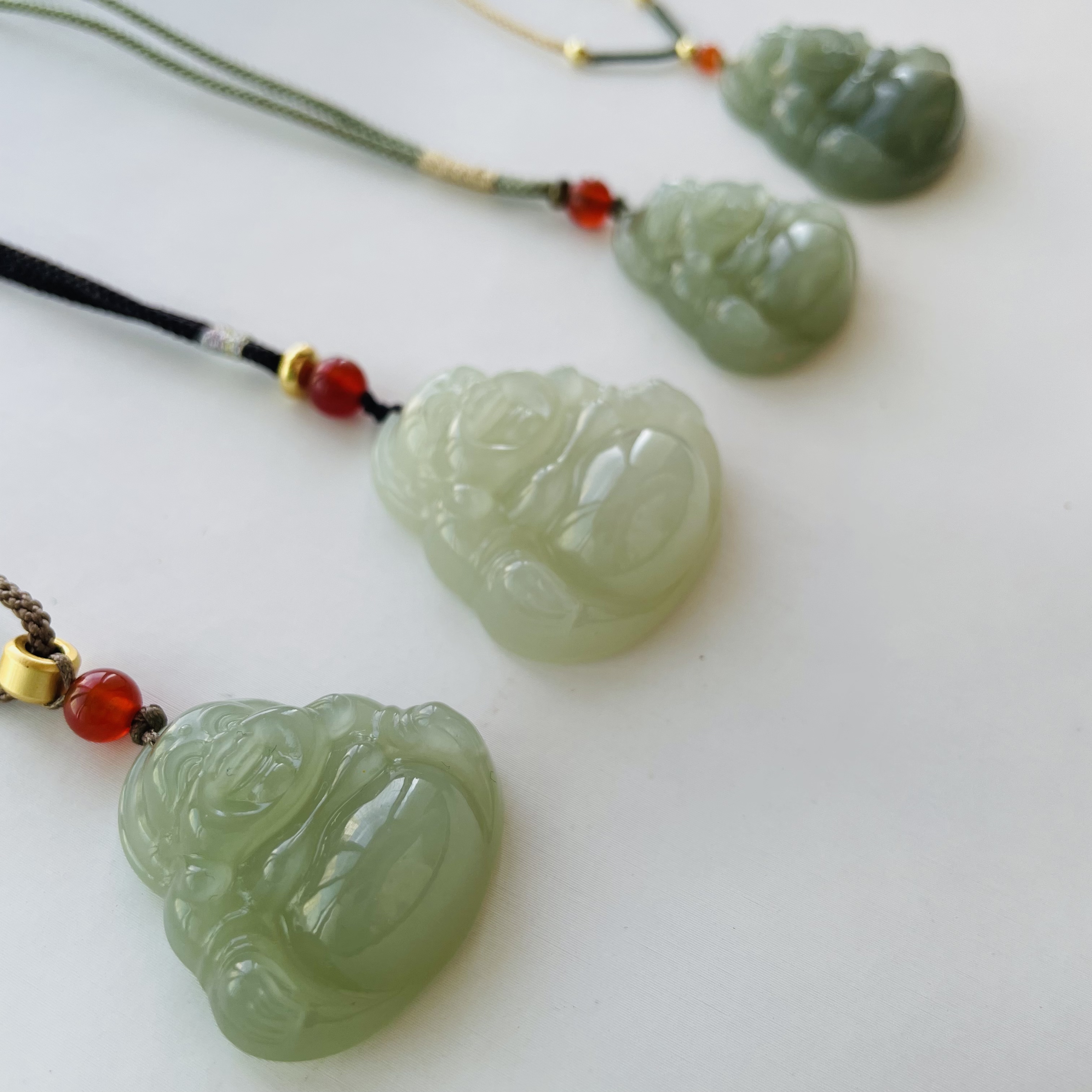 天然和田玉 佛公 吊坠 晴水湖水 多样性发货 拍一发一