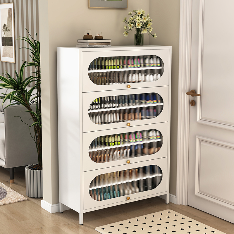 【加厚PC门】家用钢制鞋柜家用入户鞋架收纳门厅省空间室内防尘玄关