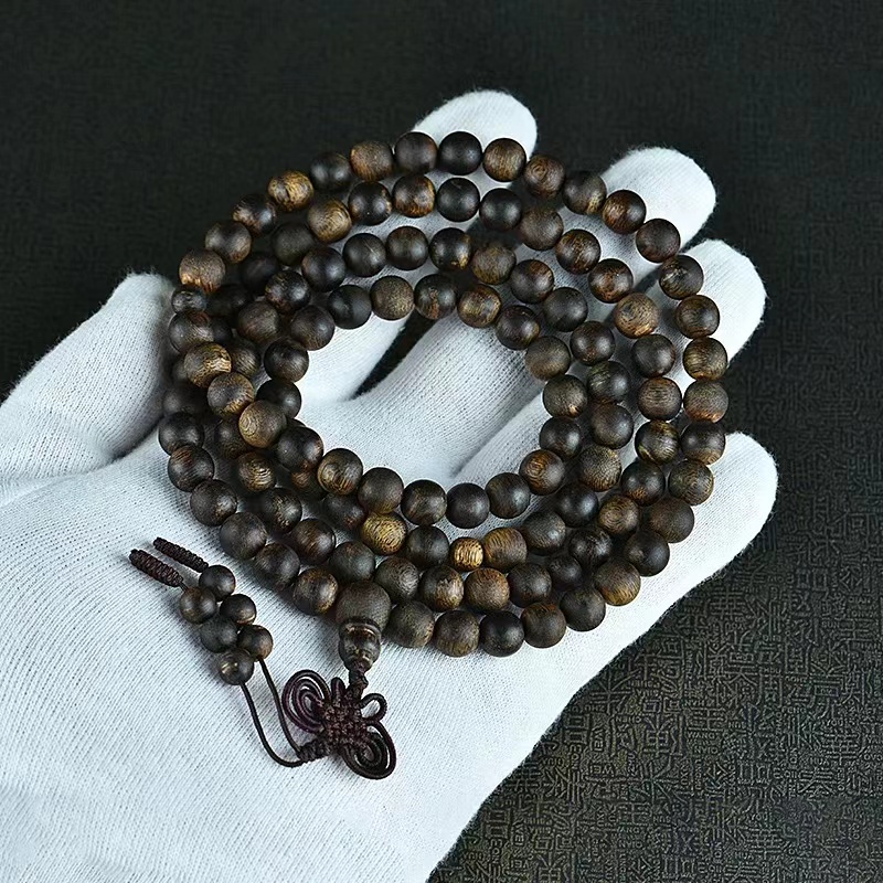 【俐帼木业】 LGGH08 沉香单圈长串（多样性发货）