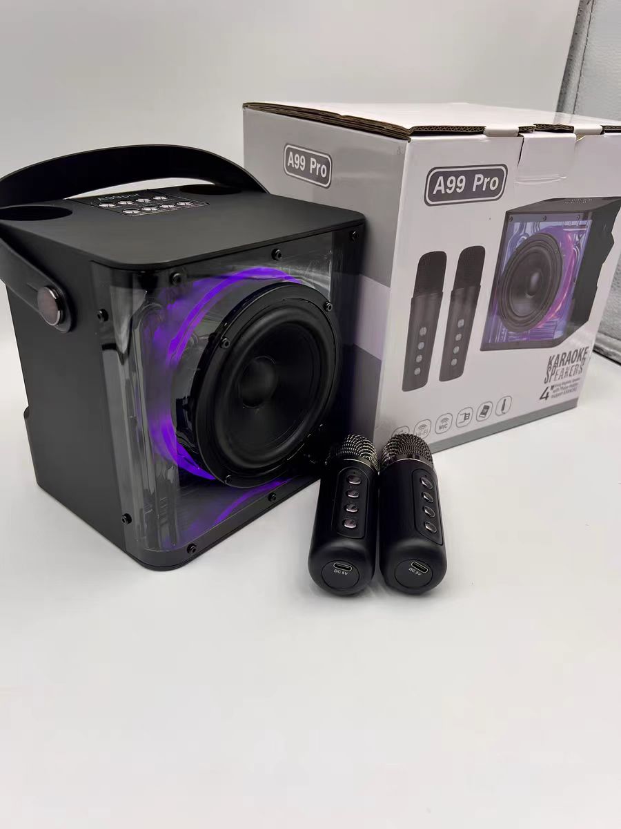 炫彩发光手提音响