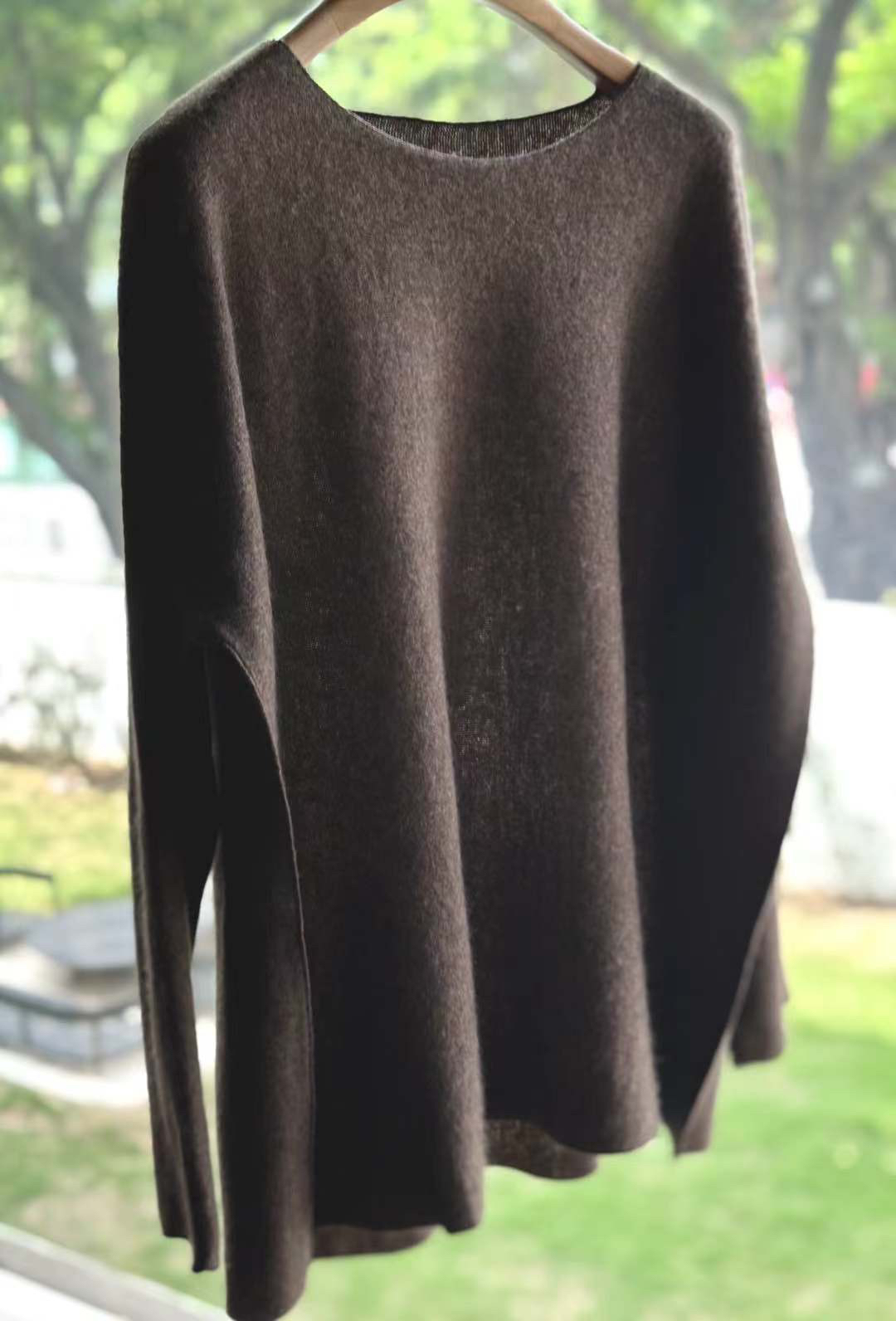 Li Wang/里望设计师 高智感穿搭羊绒 清冷系针织时尚单品毛衣