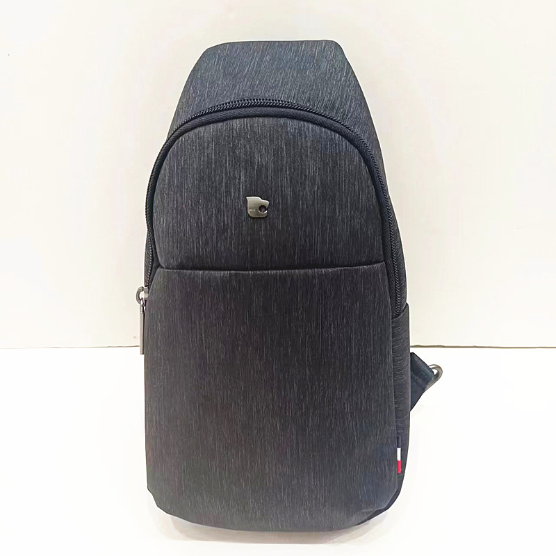 威豹休闲运动胸包肩挎斜挎包简约时尚品质耐用轻便防雨男女新款