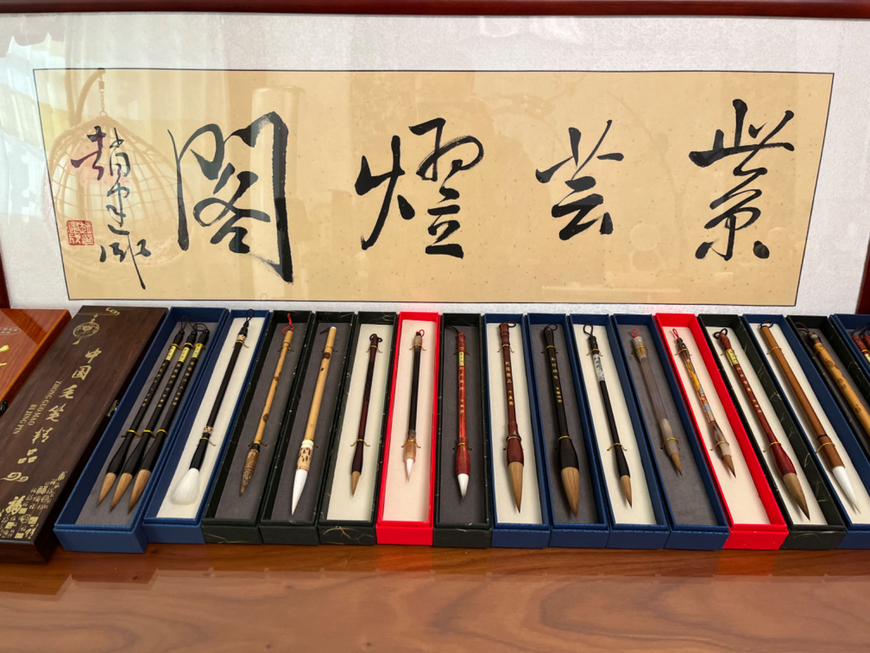毛笔 兼毫 狼毫 羊毫 大中小楷 行书 隶书