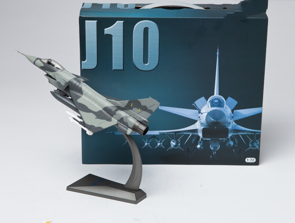 1/72合金战斗机J10飞机模型