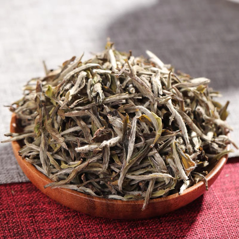 头采明前牡丹王福鼎白茶2016年白牡丹茶自然散装陈香谷蜜韵➕药香