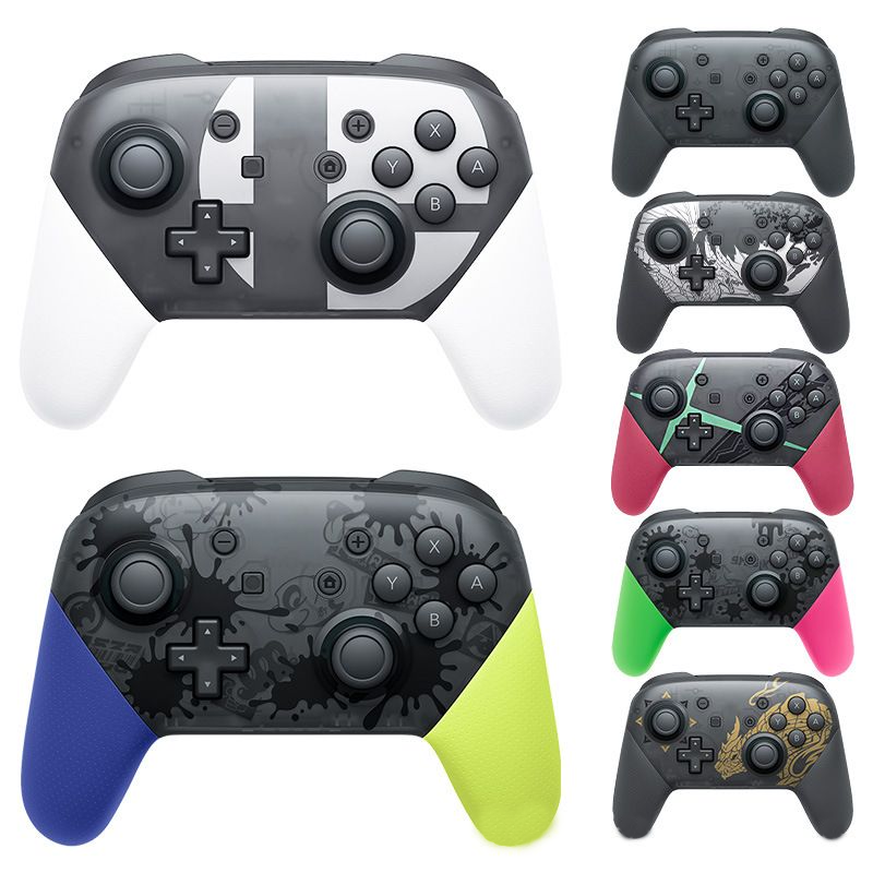 跨境 ns蓝牙手柄 switch pro游戏手柄 全功能带彩蛋HD震动唤醒NFC