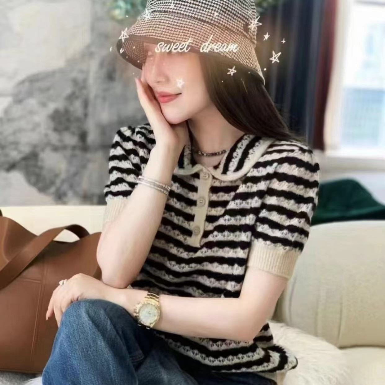 A【玉玉】2025新款时尚 显瘦 百搭 高领打底衫 11A08