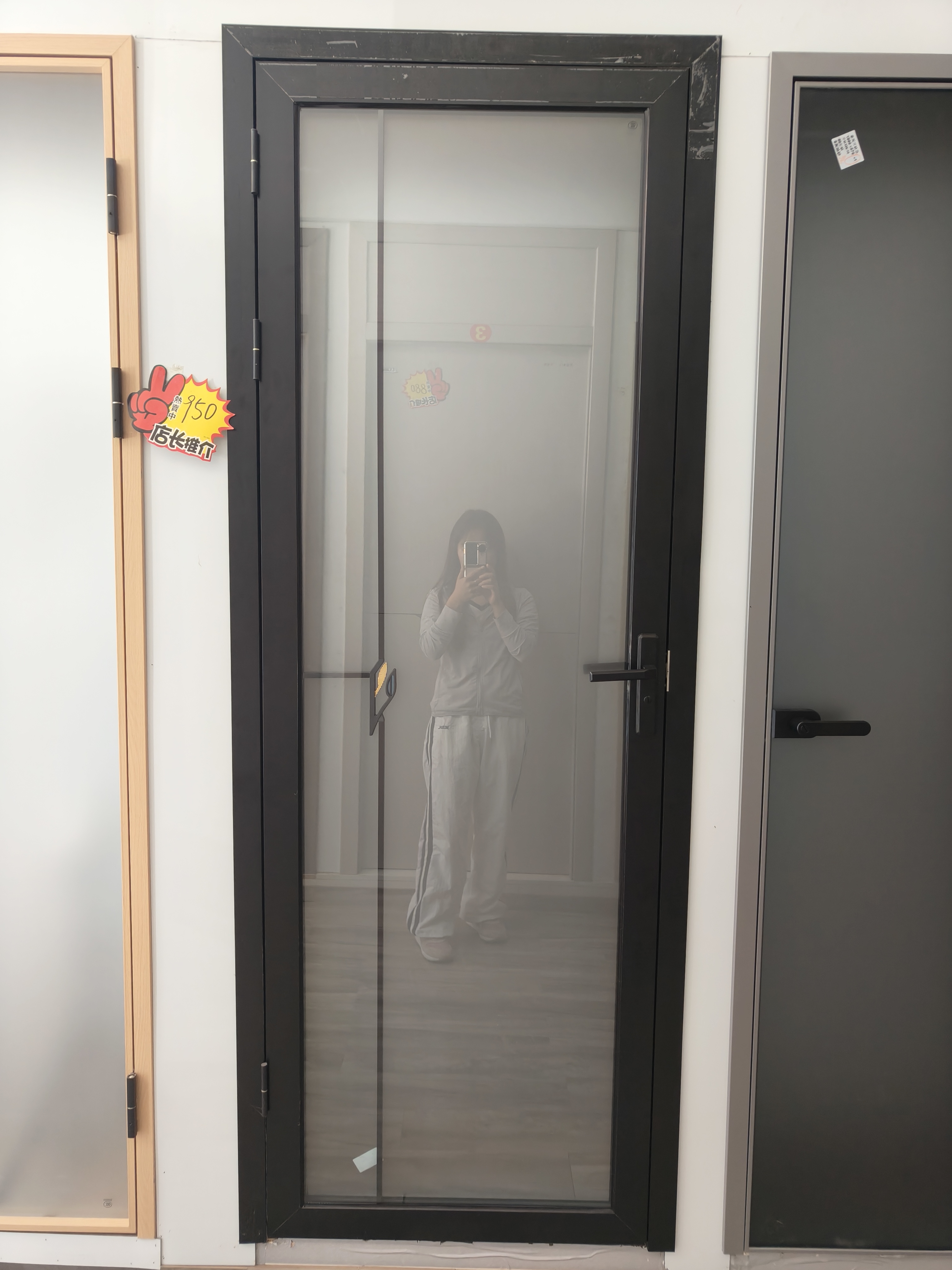 精品钢化玻璃卫生间门