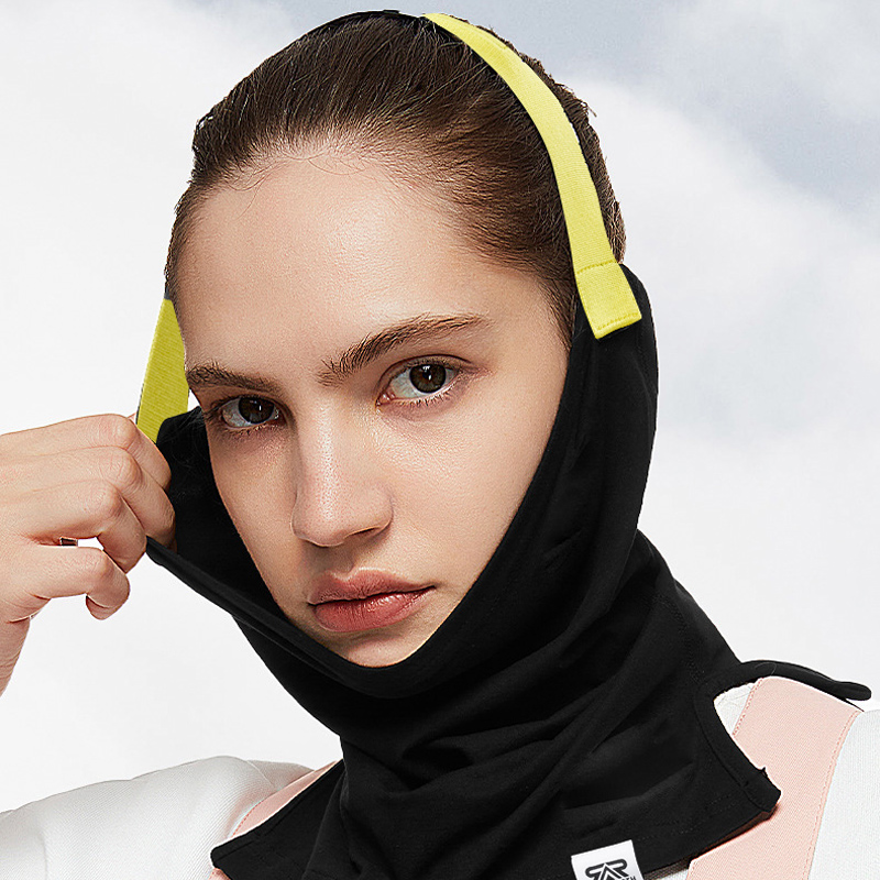 滑雪护脸半套头式装备护脸帽防冻冬季帽子单板围脖