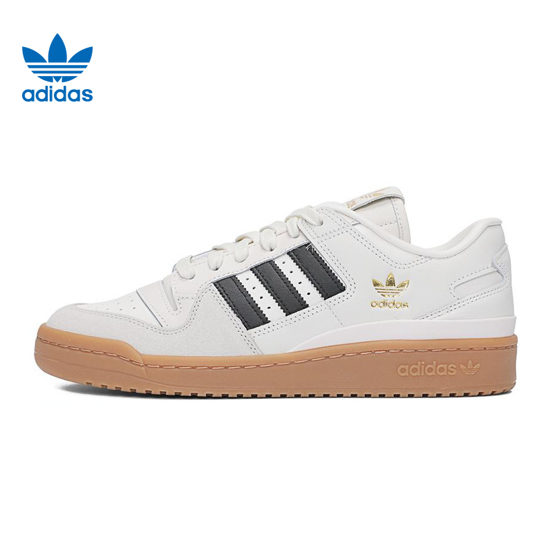adidas阿迪达斯三叶草男女鞋FORUM 84运动鞋低帮休闲鞋板鞋IG3769