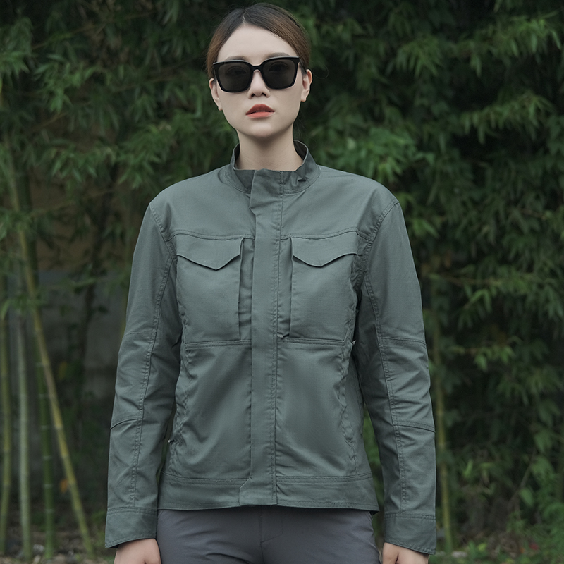 骑行刺客夹克三代春秋户外机能服男士薄款透气多口袋战术外套