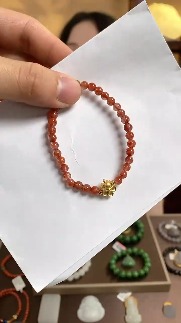 【闪购商品】南红玛瑙手链未镶嵌南红手串多色多样性发一串