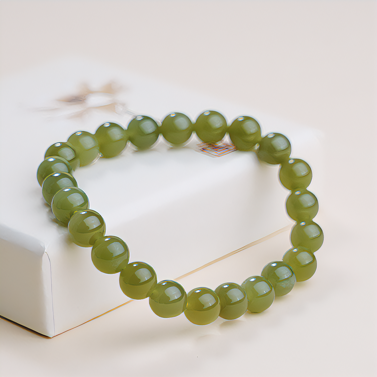 【精挑货头】天然正品和田玉QH08G青黄口手串女士手串多样性发一