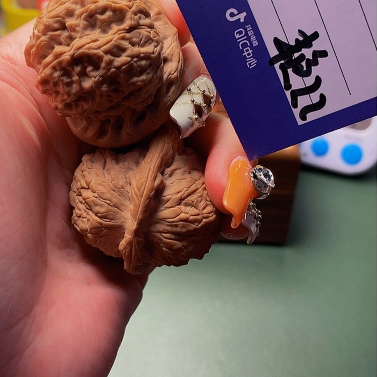 【闪购商品】文玩核桃把件扑**子22