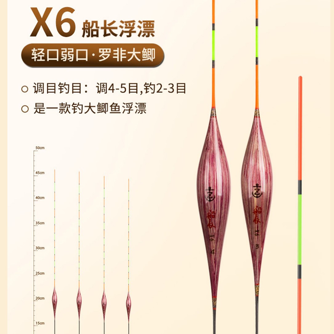 船长芦苇/轻口猾鱼漂